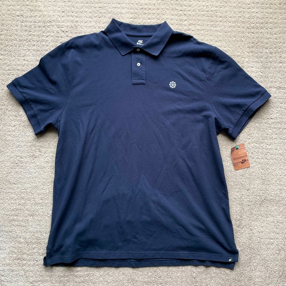 NWT Nike Sportswear Black Polo